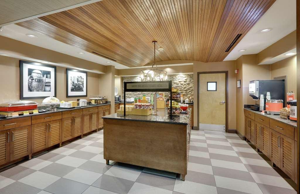 Hampton Inn & Suites מורסוויל מסעדה תמונה